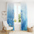 Mother's Love Is Deeper Than Ocean Window Curtain Polynesian Style