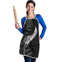 New Zealand Chur Bro Apron Maori Koru With Silver Fern LT05 - Polynesian Pride
