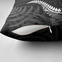 New Zealand Chur Bro Pillow Cover Maori Koru With Silver Fern LT05 - Polynesian Pride