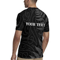 Personalised New Zealand Chur Bro Rugby Jersey Maori Koru With Silver Fern LT05 - Polynesian Pride