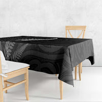New Zealand Chur Bro Tablecloth Maori Koru With Silver Fern LT05 - Polynesian Pride