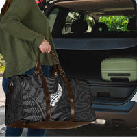 New Zealand Chur Bro Travel Bag Maori Koru With Silver Fern LT05 - Polynesian Pride