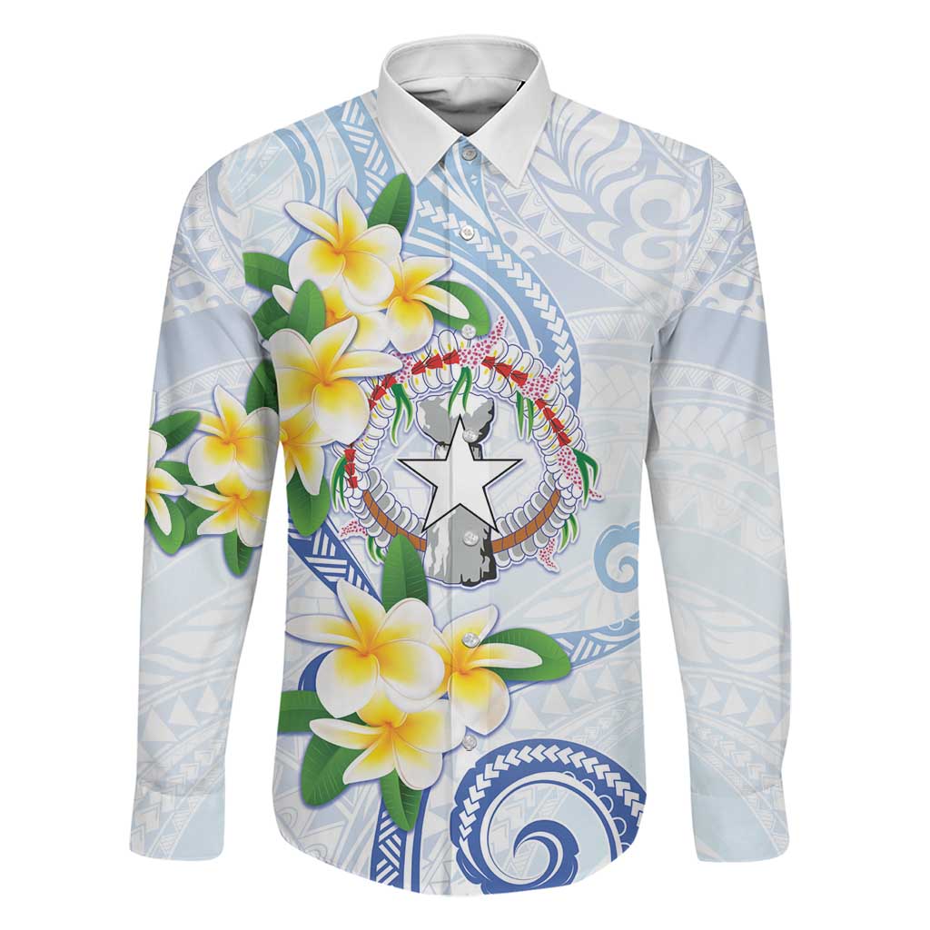 Northern Mariana Islands Chamorro Family Matching Off Shoulder Short Dress and Hawaiian Shirt Plumeria Curves Style White Version