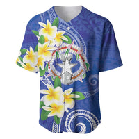 Northern Mariana Islands Chamorro Baseball Jersey Plumeria Curves Style Navy Version LT05 Navy - Polynesian Pride