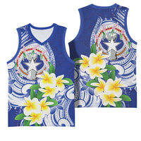 Northern Mariana Islands Basketball Jersey Polynesian Pattern With Frangipani LT05 - Polynesian Pride
