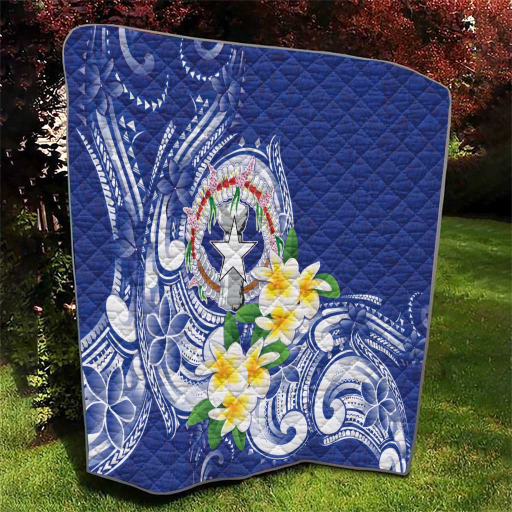 Northern Mariana Islands Quilt Polynesian Pattern With Frangipani LT05 - Polynesian Pride