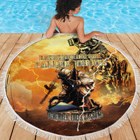 Hawaii Memorial Day Beach Blanket Remember Their Sacrifice LT05 - Polynesian Pride