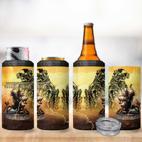 Hawaii Memorial Day 4 in 1 Can Cooler Tumbler Remember Their Sacrifice