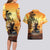 Hawaii Memorial Day Couples Matching Long Sleeve Bodycon Dress and Hawaiian Shirt Remember Their Sacrifice