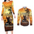 Hawaii Memorial Day Couples Matching Long Sleeve Bodycon Dress and Long Sleeve Button Shirt Remember Their Sacrifice