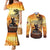 Hawaii Memorial Day Couples Matching Mermaid Dress and Long Sleeve Button Shirt Remember Their Sacrifice
