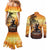 Hawaii Memorial Day Couples Matching Mermaid Dress and Long Sleeve Button Shirt Remember Their Sacrifice