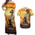 Hawaii Memorial Day Couples Matching Off Shoulder Maxi Dress and Hawaiian Shirt Remember Their Sacrifice