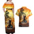 Hawaii Memorial Day Couples Matching Off Shoulder Maxi Dress and Hawaiian Shirt Remember Their Sacrifice