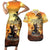 Hawaii Memorial Day Couples Matching Short Sleeve Bodycon Dress and Hawaiian Shirt Remember Their Sacrifice