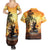 Hawaii Memorial Day Couples Matching Summer Maxi Dress and Hawaiian Shirt Remember Their Sacrifice