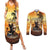 Hawaii Memorial Day Couples Matching Summer Maxi Dress and Long Sleeve Button Shirt Remember Their Sacrifice