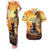 Hawaii Memorial Day Couples Matching Tank Maxi Dress and Hawaiian Shirt Remember Their Sacrifice