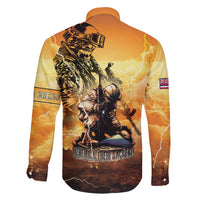 Hawaii Memorial Day Family Matching Long Sleeve Bodycon Dress and Hawaiian Shirt Remember Their Sacrifice