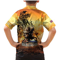 Hawaii Memorial Day Family Matching Mermaid Dress and Hawaiian Shirt Remember Their Sacrifice