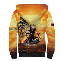 Hawaii Memorial Day Sherpa Hoodie Remember Their Sacrifice LT05 - Polynesian Pride