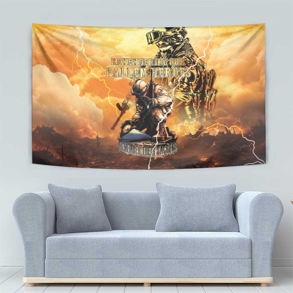 Hawaii Memorial Day Tapestry Remember Their Sacrifice