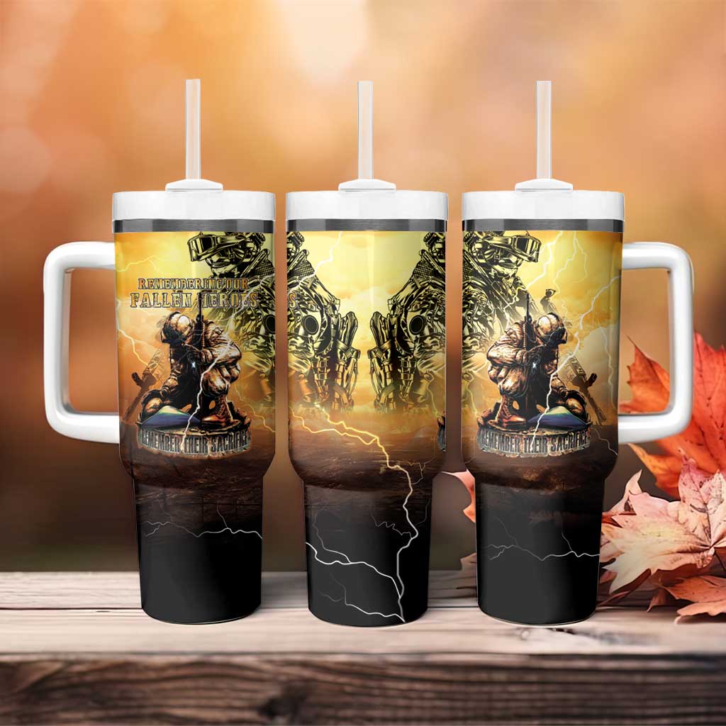 Hawaii Memorial Day Tumbler With Handle Remember Their Sacrifice