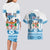 Fiji 679 Constitution Day Couples Matching Long Sleeve Bodycon Dress and Hawaiian Shirt Fijian Tapa Pattern