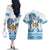 Fiji 679 Constitution Day Couples Matching Off The Shoulder Long Sleeve Dress and Hawaiian Shirt Fijian Tapa Pattern