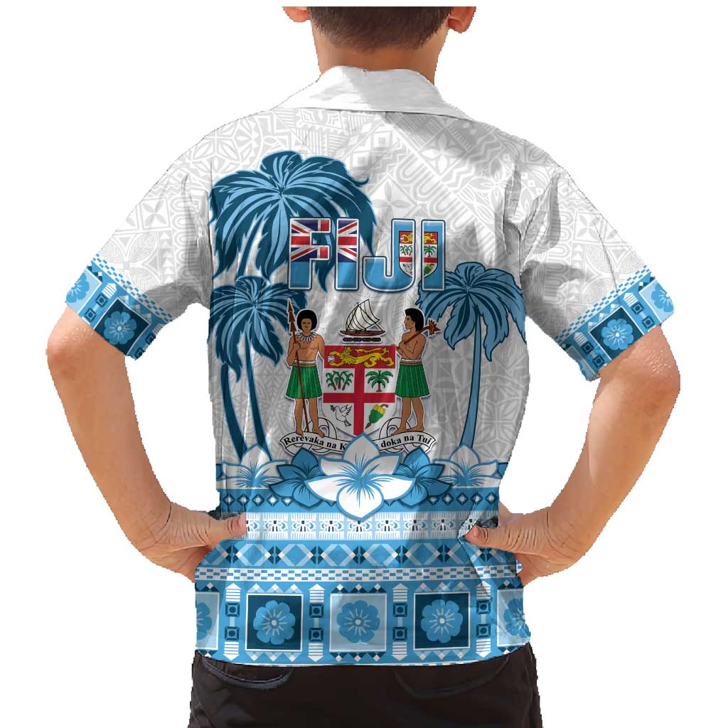 Fiji 679 Constitution Day Family Matching Mermaid Dress and Hawaiian Shirt Fijian Tapa Pattern