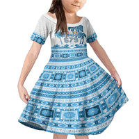 Fiji 679 Constitution Day Family Matching Mermaid Dress and Hawaiian Shirt Fijian Tapa Pattern