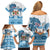 Fiji 679 Constitution Day Family Matching Off Shoulder Short Dress and Hawaiian Shirt Fijian Tapa Pattern