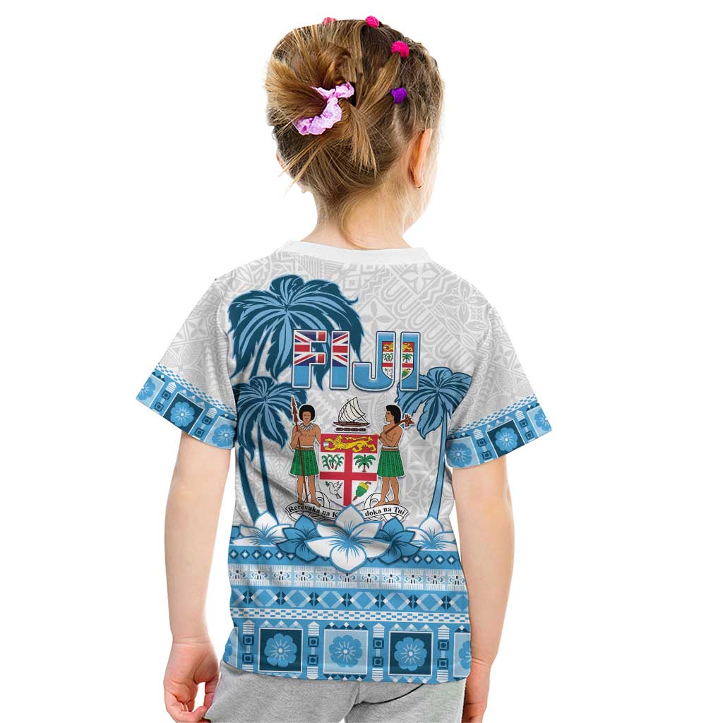 Fiji 679 Constitution Day Kid T Shirt Fijian Tapa Pattern