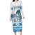 Fiji 679 Constitution Day Long Sleeve Bodycon Dress Fijian Tapa Pattern