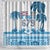 Fiji 679 Constitution Day Shower Curtain Fijian Tapa Pattern