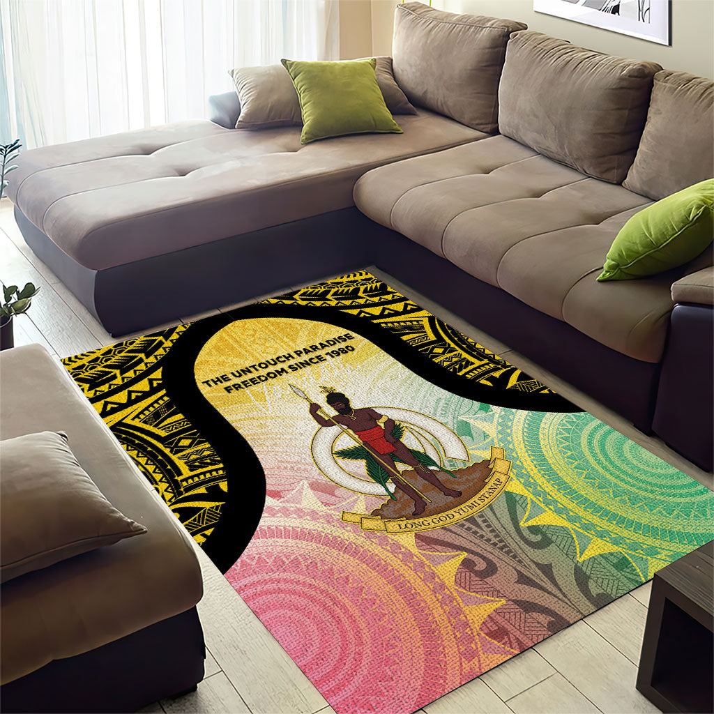 Vanuatu Independence Day Area Rug The Untouched Paradise