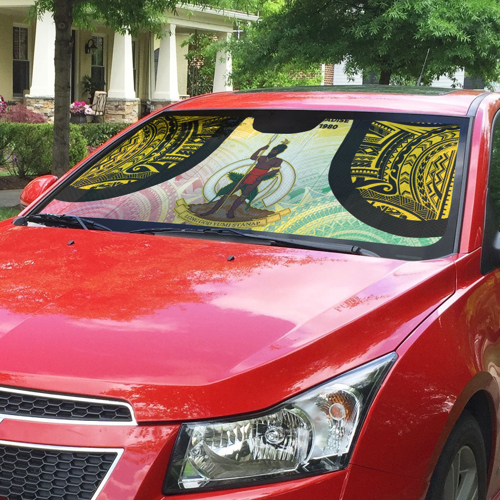 Vanuatu Independence Day Auto Sun Shade The Untouched Paradise