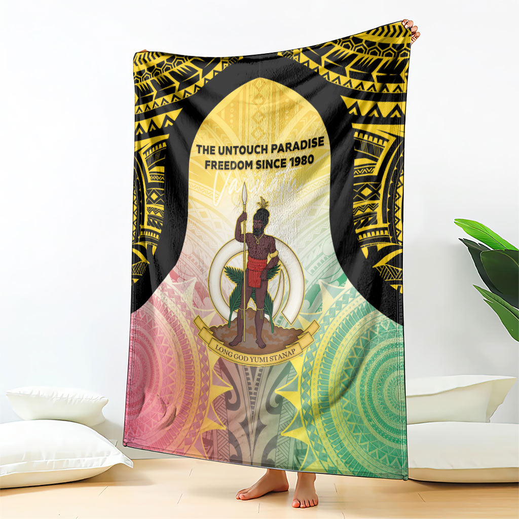 Vanuatu Independence Day Blanket The Untouched Paradise