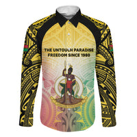 Vanuatu Independence Day Family Matching Short Sleeve Bodycon Dress and Hawaiian Shirt The Untouched Paradise