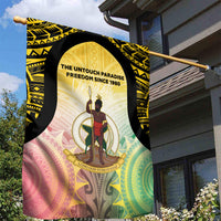 Vanuatu Independence Day Garden Flag The Untouched Paradise
