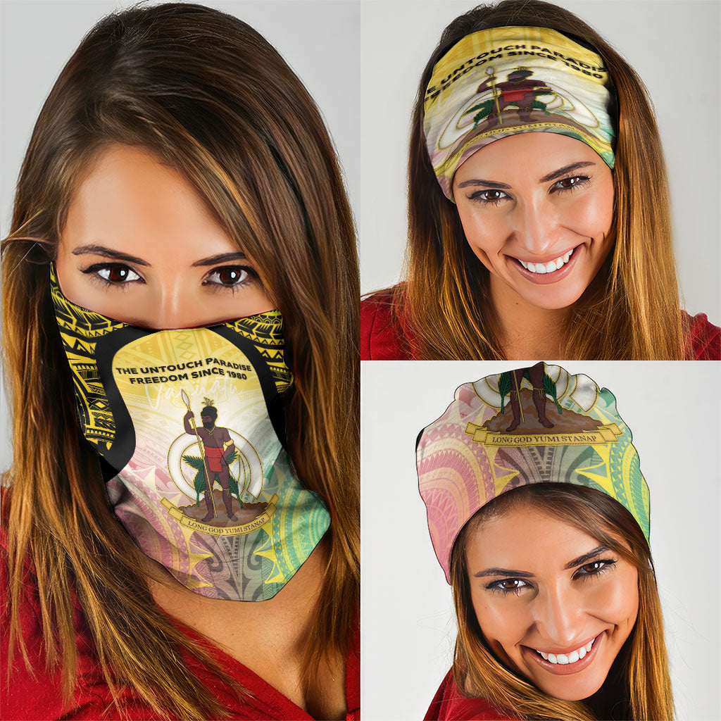 Vanuatu Independence Day Neck Gaiter The Untouched Paradise