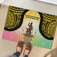 Vanuatu Independence Day Rubber Doormat The Untouched Paradise