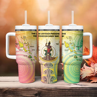 Vanuatu Independence Day Tumbler With Handle The Untouched Paradise