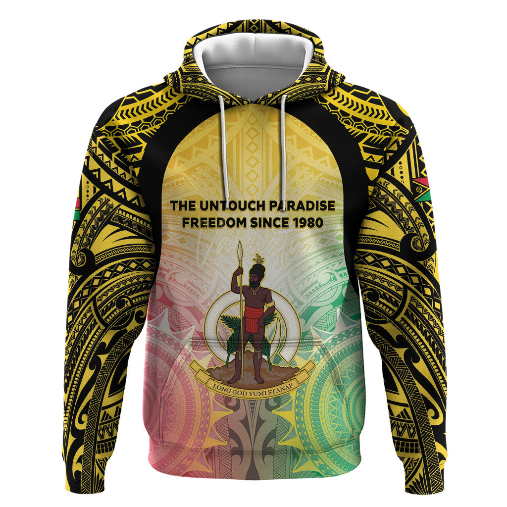 Vanuatu Independence Day Zip Hoodie The Untouched Paradise