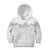 Samoa Lotu Tamaiti Kid Hoodie White Sunday Polynesian Pattern With Tropical Flowers