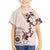 Bula Fiji Language Week Kid Hawaiian Shirt Fijian Tapa Pattern With Tagimoucia Flower