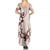 Bula Fiji Language Week Summer Maxi Dress Fijian Tapa Pattern With Tagimoucia Flower