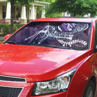 Hawaii Queen Liliuokalani Auto Sun Shade Hawaiian Maile Lei Flag Style LT05 - Polynesian Pride