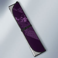 Hawaii Queen Liliuokalani Auto Sun Shade Hawaiian Maile Lei Flag Style LT05 - Polynesian Pride