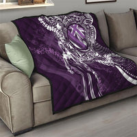 Hawaii Queen Liliuokalani Quilt Hawaiian Maile Lei Flag Style LT05 - Polynesian Pride